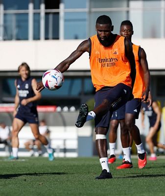 entrenamiento del real madrid