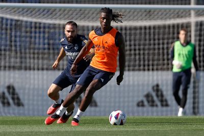 entrenamiento del real madrid