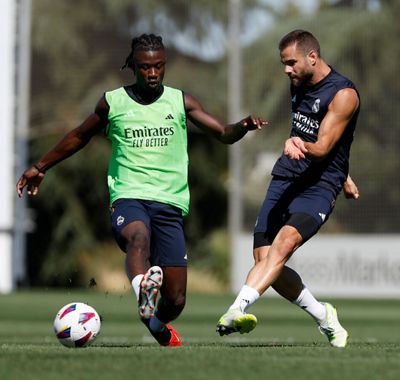 entrenamiento del real madrid