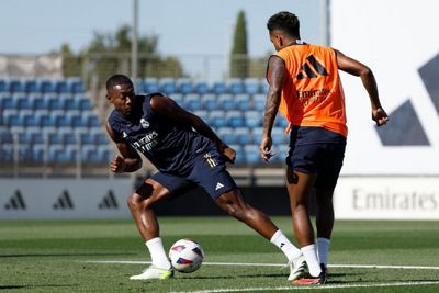 entrenamiento del real madrid