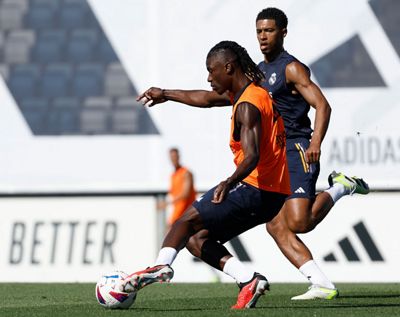 entrenamiento del real madrid