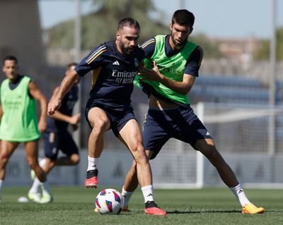 entrenamiento del real madrid