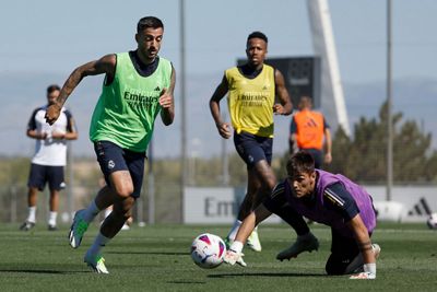 entrenamiento del real madrid