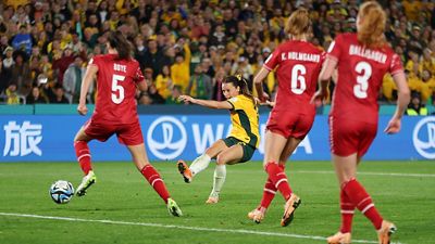 2-0: Raso on target as Australia progress to World Cup quarter-finals