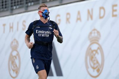 entrenamiento del real madrid