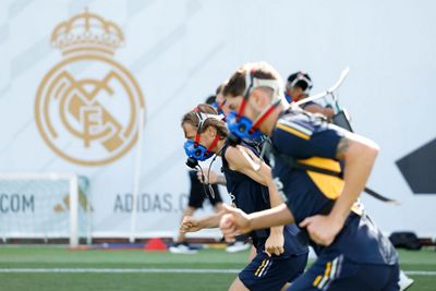 entrenamiento del real madrid