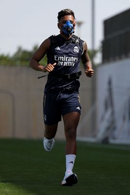 entrenamiento del real madrid