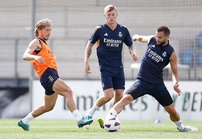 entrenamiento del real madrid