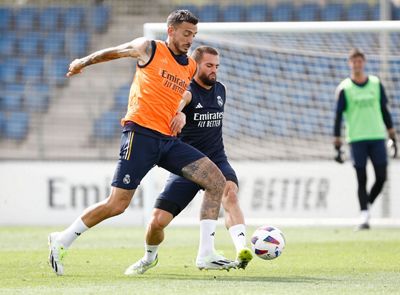 entrenamiento del real madrid