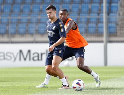 entrenamiento del real madrid