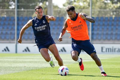 entrenamiento del real madrid