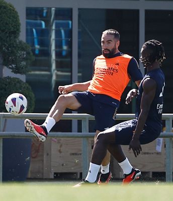 entrenamiento del real madrid