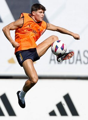 entrenamiento del real madrid