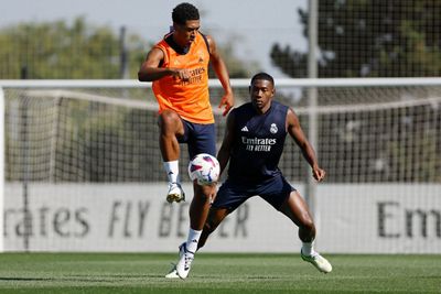 entrenamiento del real madrid