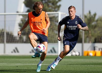 entrenamiento del real madrid