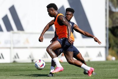 entrenamiento del real madrid