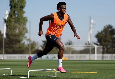 entrenamiento del real madrid