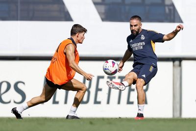 entrenamiento del real madrid