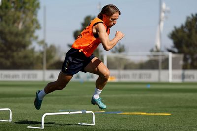 entrenamiento del real madrid