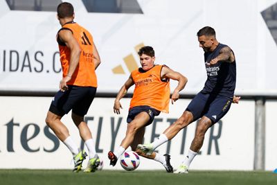 entrenamiento del real madrid