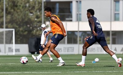 entrenamiento del real madrid