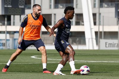 entrenamiento del real madrid
