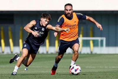 entrenamiento del real madrid