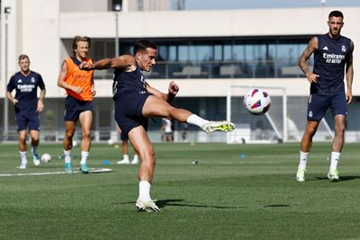 entrenamiento del real madrid