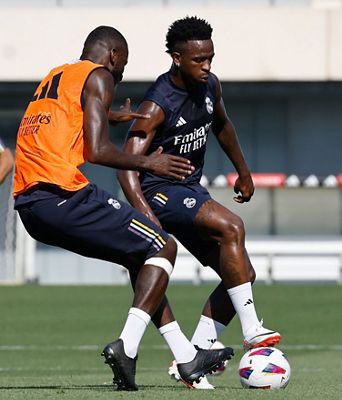 entrenamiento del real madrid