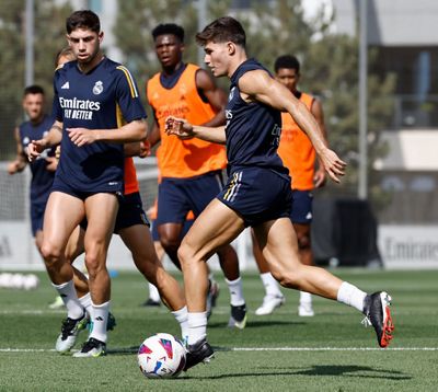 entrenamiento del real madrid