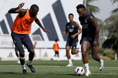 entrenamiento del real madrid
