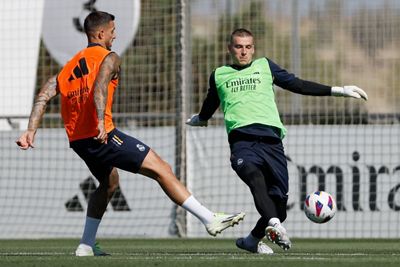 entrenamiento del real madrid