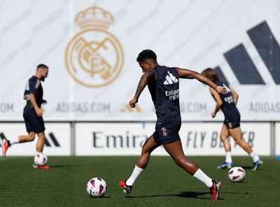 entrenamiento del real madrid