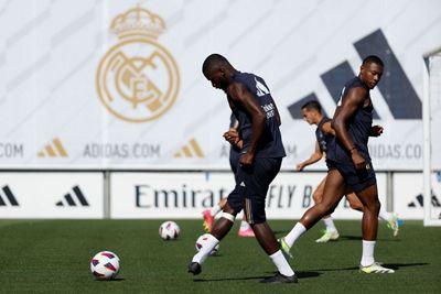entrenamiento del real madrid