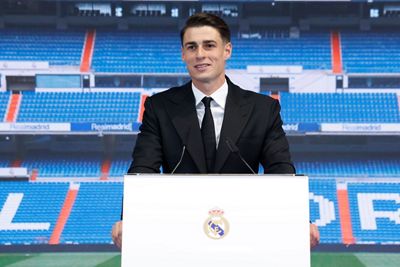 presentación de kepa como jugador del real madrid