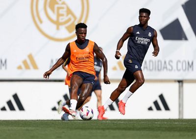 entrenamiento del real madrid