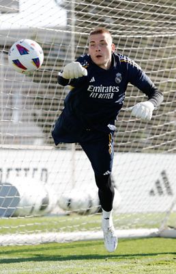 entrenamiento del real madrid