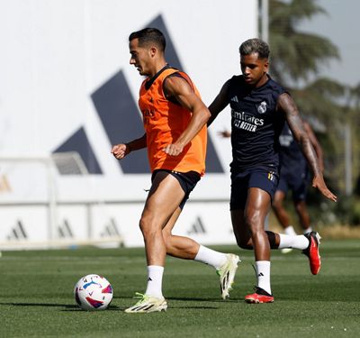 entrenamiento del real madrid