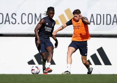 entrenamiento del real madrid