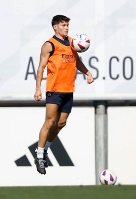 entrenamiento del real madrid