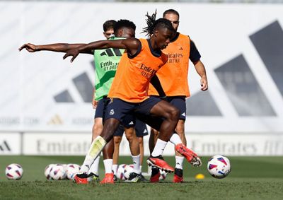 entrenamiento del real madrid