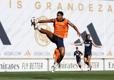entrenamiento del real madrid