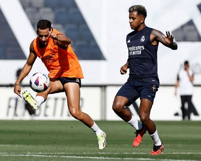 entrenamiento del real madrid