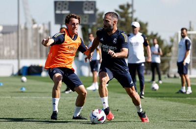 entrenamiento del real madrid