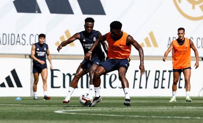 entrenamiento del real madrid