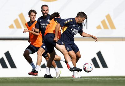 entrenamiento del real madrid