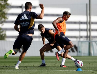 entrenamiento del real madrid