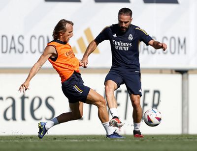 entrenamiento del real madrid