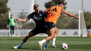 Last training session ahead of trip to Almería