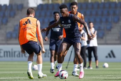 entrenamiento del real madrid